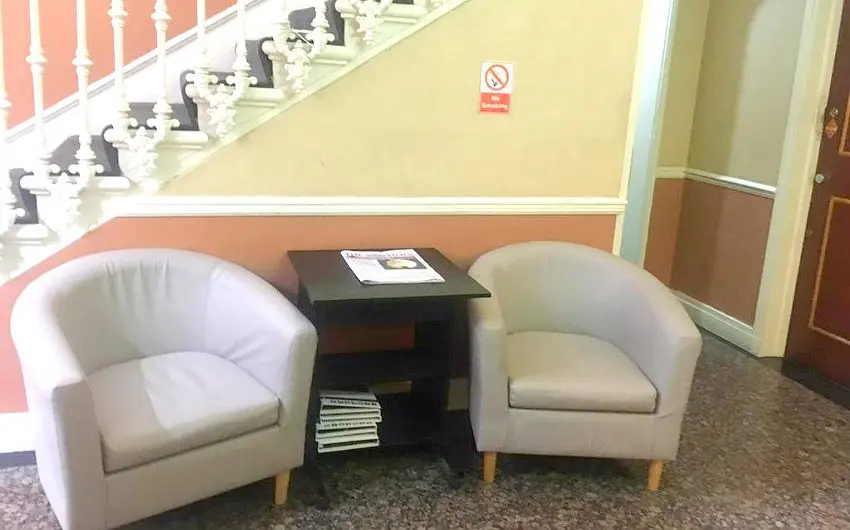 Seating area at Hotel Oliver