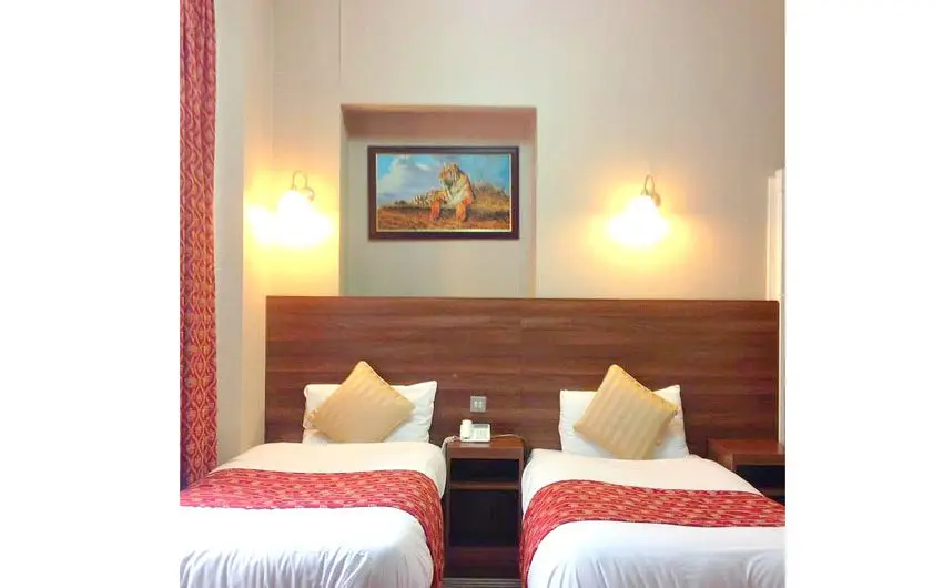 Twin room at Hotel Oliver