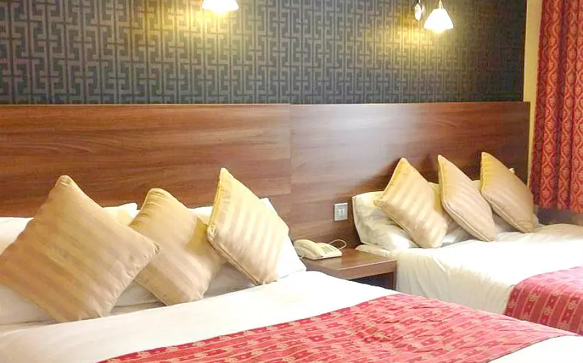 Quad room at Hotel Oliver